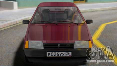 Vaz-2109 Placas Rusas para GTA San Andreas