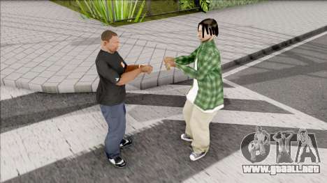 Handshake Mod para GTA San Andreas