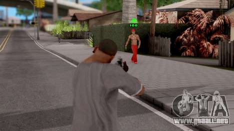 Enemy Health Indicator para GTA San Andreas