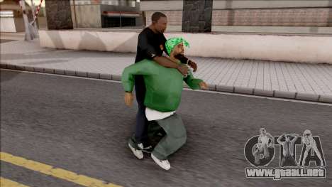 Ride on Pedestrians para GTA San Andreas