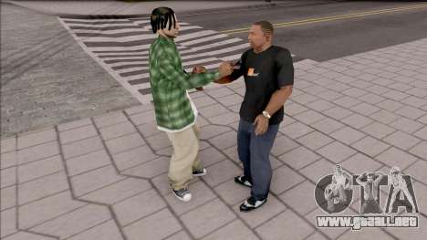 Handshake Mod para GTA San Andreas