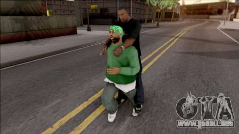 Ride on Pedestrians para GTA San Andreas