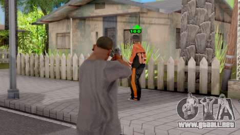 Enemy Health Indicator para GTA San Andreas