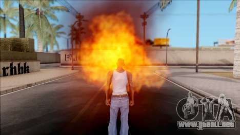 CJ Explosion Power para GTA San Andreas