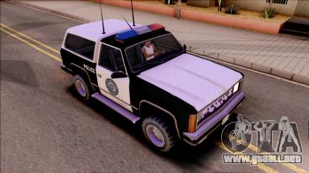 Police Car Flashing Lights para GTA San Andreas