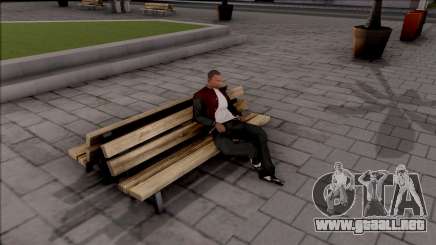 New Sit Animation para GTA San Andreas