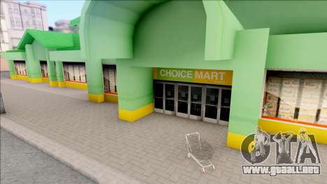 Choice Mart By NCCC Philippines para GTA San Andreas