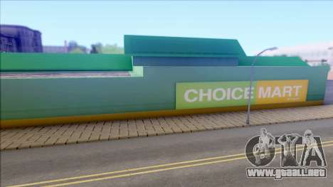 Choice Mart By NCCC Philippines para GTA San Andreas