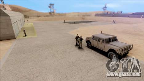 Military Base in Operation para GTA San Andreas