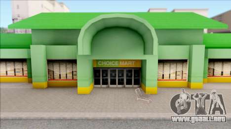 Choice Mart By NCCC Philippines para GTA San Andreas