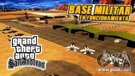 Military Base in Operation para GTA San Andreas