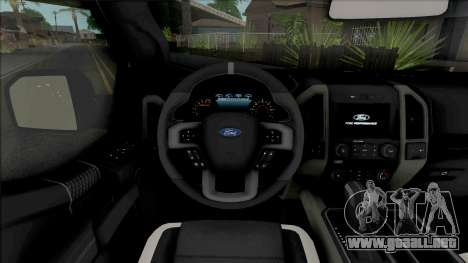 Ford F-150 Raptor 2019 Crew Cab para GTA San Andreas