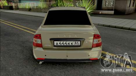 Lada Priora Real para GTA San Andreas