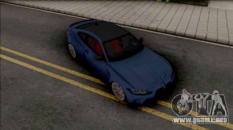 BMW M4 2021 WideBody para GTA San Andreas