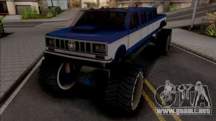 Bobcat Lifted Truck para GTA San Andreas