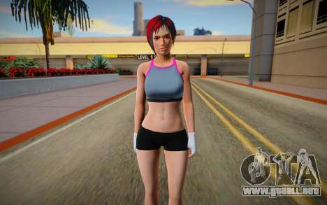 DOA6 Mila Energy Up Training Wear para GTA San Andreas