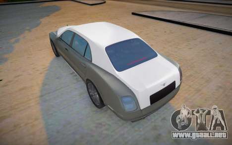 Bentley Mulsanne para GTA San Andreas