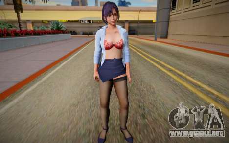 DOAXVV Nagisa Secret Class para GTA San Andreas