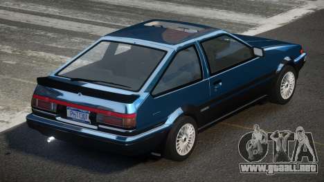 Toyota AE86 SP V1.1 para GTA 4