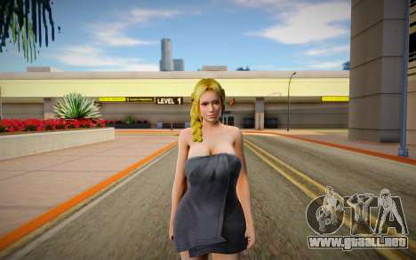 DOA Helena Douglas Bamboo Shoot Towell para GTA San Andreas