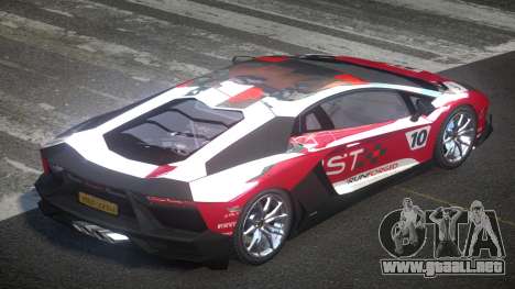 Lamborghini Aventador PSI-G Racing PJ7 para GTA 4