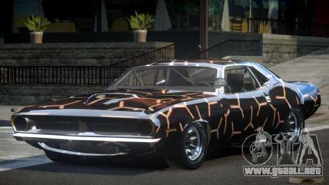 Plymouth Cuda 70S PJ5 para GTA 4