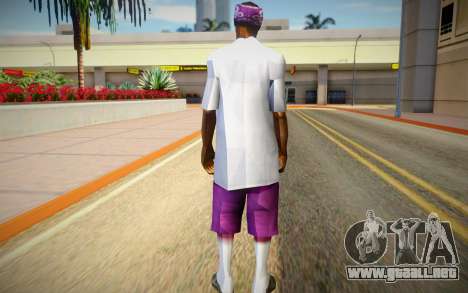 Officer Tenpenny Balla Clothes Mod para GTA San Andreas
