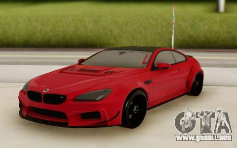 BMW M6 Prior Design Edition para GTA San Andreas