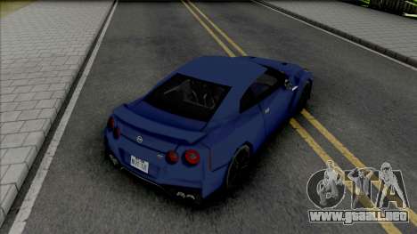 Nissan GT-R R35 2017 para GTA San Andreas