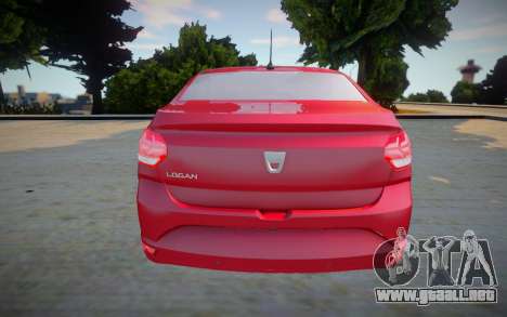 Dacia Logan 2021 (interior lowpoly) para GTA San Andreas