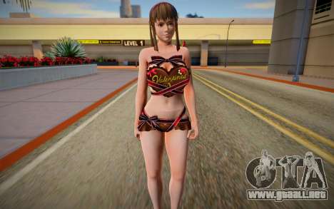 DOAXVV Hitomi Melty Heart Valentines Day para GTA San Andreas