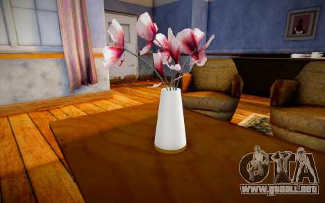 Vase with poppies para GTA San Andreas