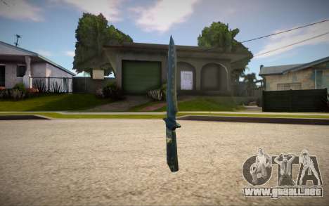 Knife from Counter Strike 1.6 para GTA San Andreas