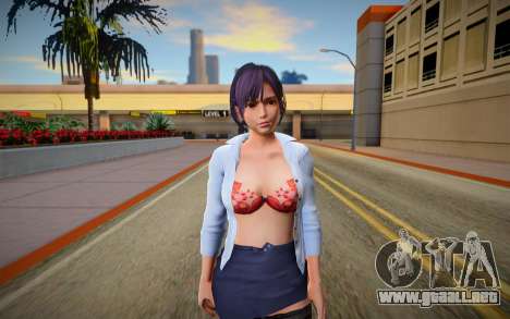 DOAXVV Nagisa Secret Class para GTA San Andreas