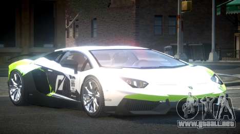 Lamborghini Aventador PSI-G Racing PJ5 para GTA 4
