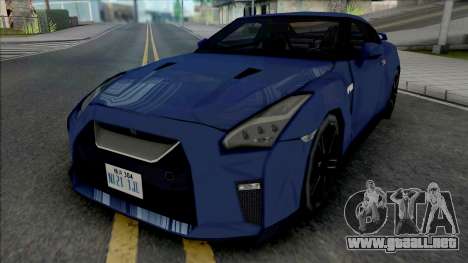 Nissan GT-R R35 2017 para GTA San Andreas