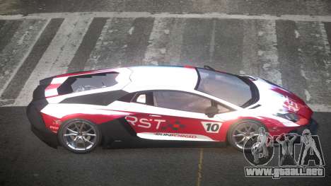Lamborghini Aventador PSI-G Racing PJ7 para GTA 4