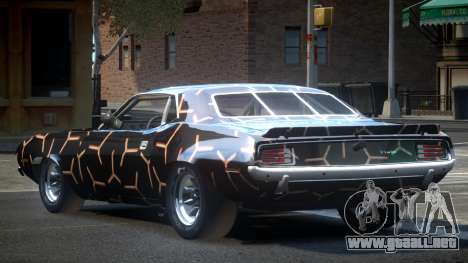 Plymouth Cuda 70S PJ5 para GTA 4