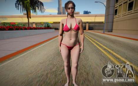 Curvy Claire Bikini para GTA San Andreas
