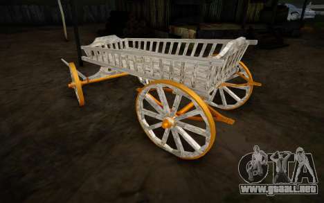 Wooden carts (OLD) para GTA San Andreas