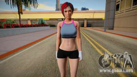 DOA6 Mila Energy Up Training Wear para GTA San Andreas