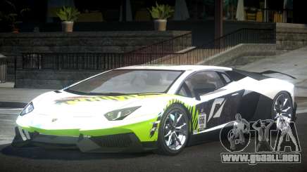 Lamborghini Aventador PSI-G Racing PJ5 para GTA 4