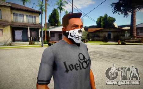 New Half Skull Mask para GTA San Andreas
