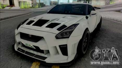 Nissan GT-R R35 Kream Edition para GTA San Andreas