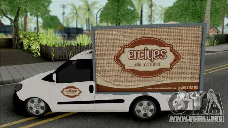 Fiat Doblo Erciyes Bakery para GTA San Andreas