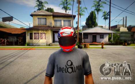 SUOMY SR-GP Helmet [Andrea Dovizioso 2019 Editio para GTA San Andreas