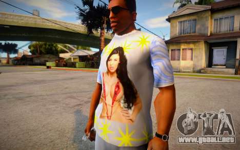 Aletta Ocean T-shirt para GTA San Andreas