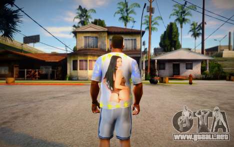 Aletta Ocean T-shirt para GTA San Andreas