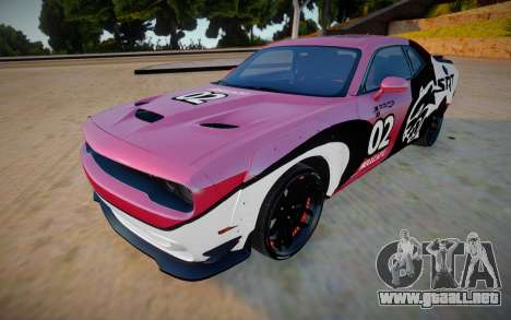 Dodge Challenger Hellcat Prior Design para GTA San Andreas
