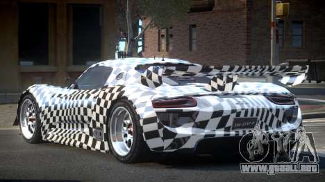 Porsche 918 SP Racing L10 para GTA 4